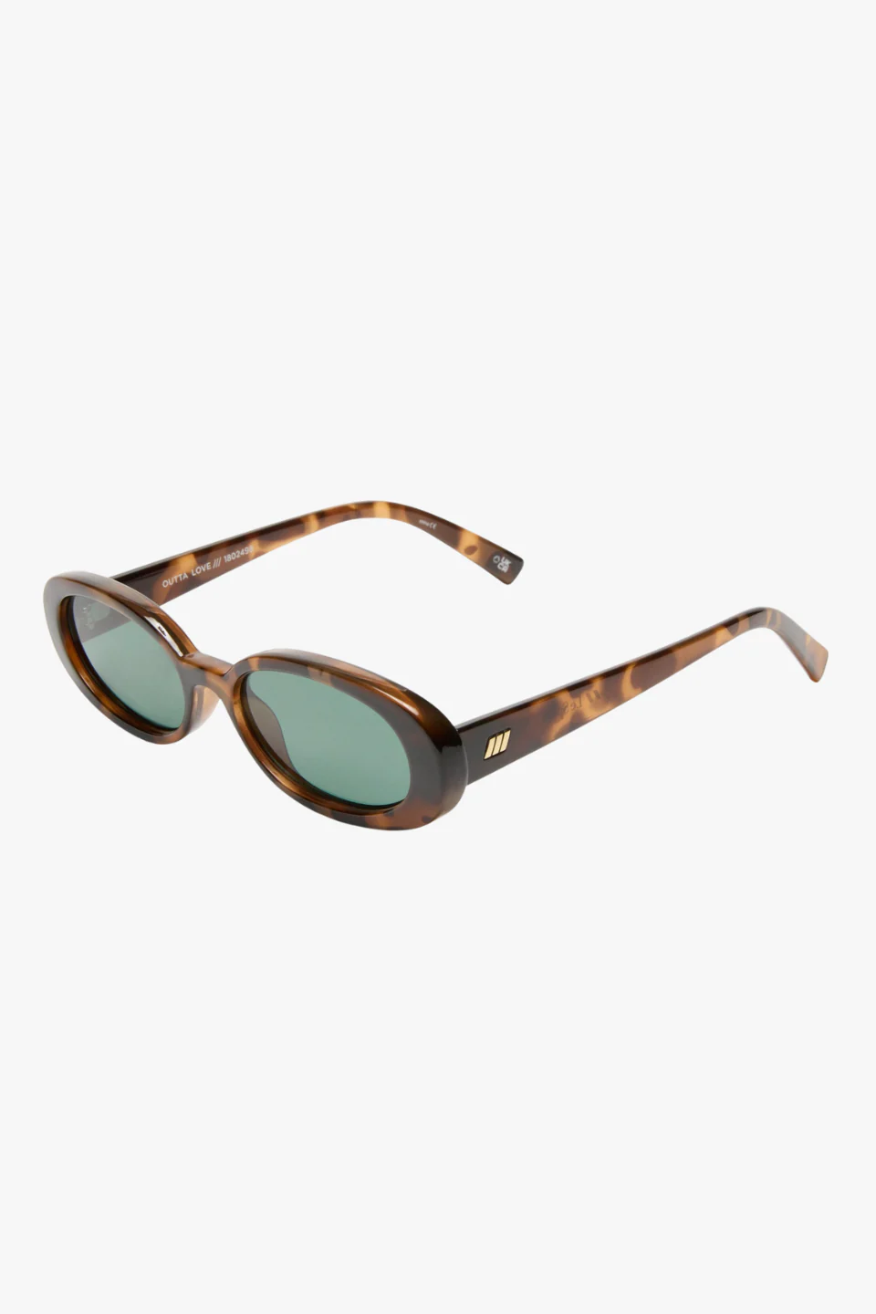 Outta Love Oval Tort Sunglasses - Image 4