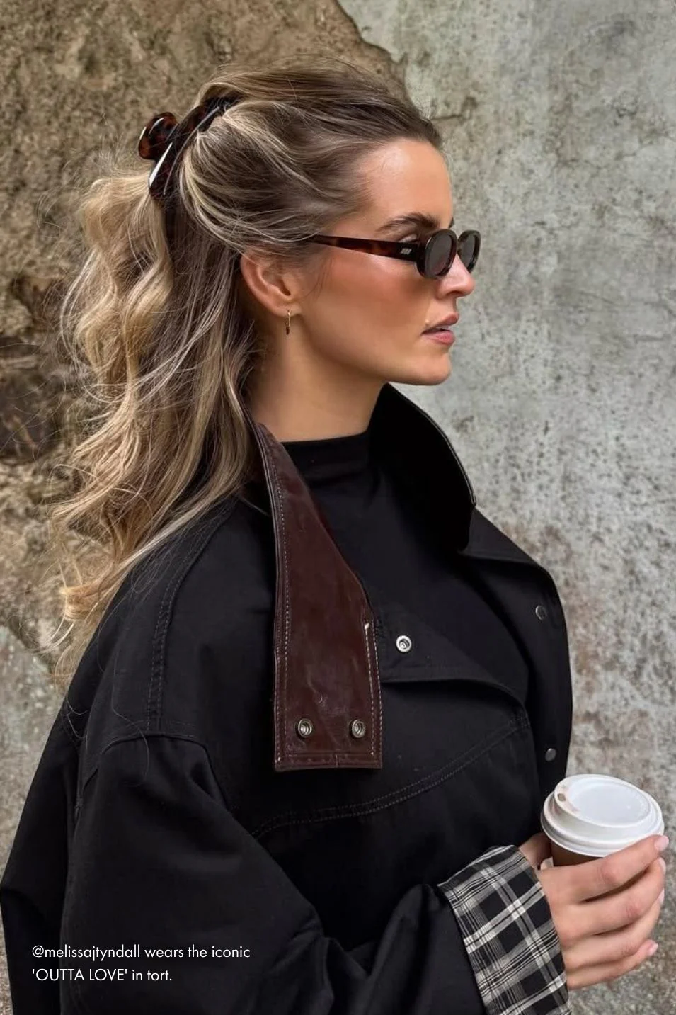 Outta Love Oval Tort Sunglasses - Image 6