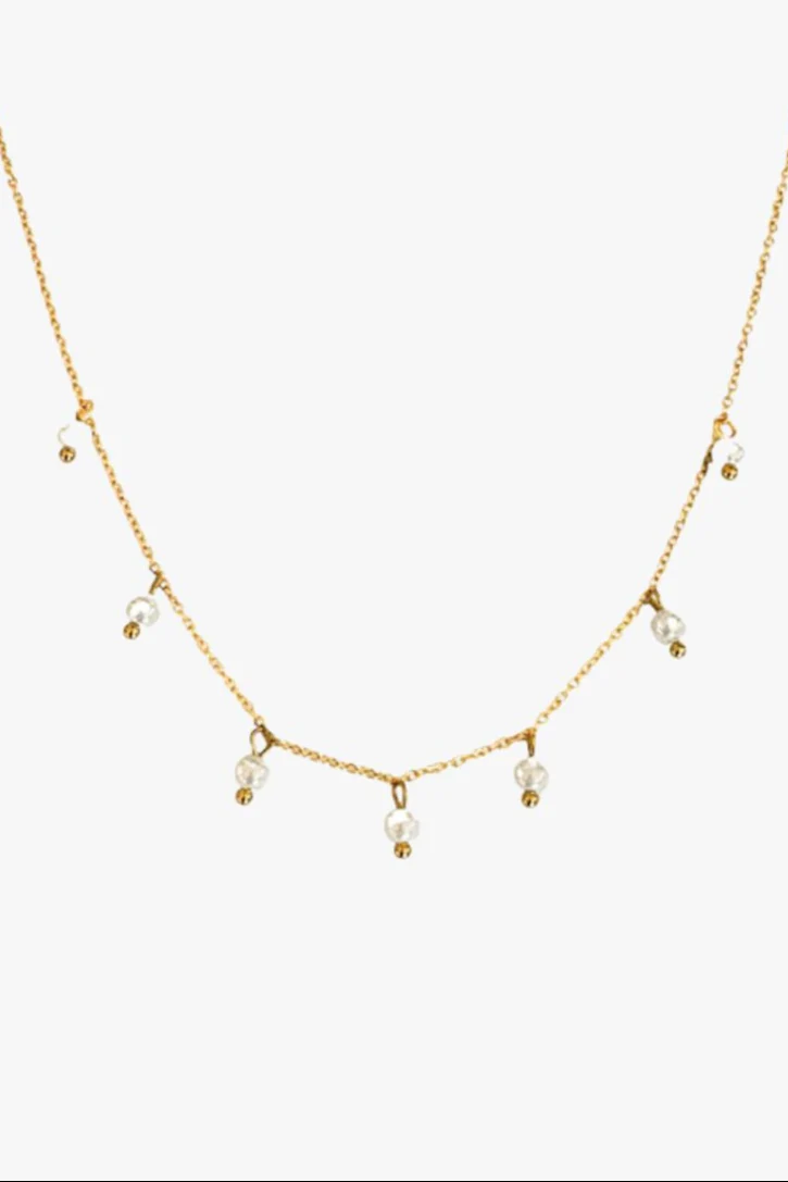 Pearl Multi Gold Necklace