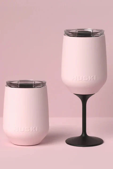 Powder Pink 2.0 Wine Tumbler with Stem - Image 2