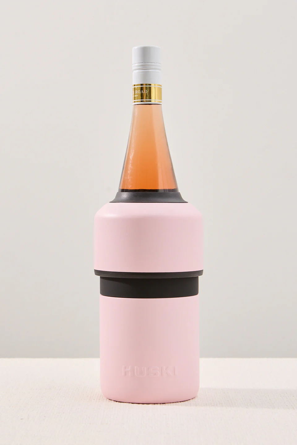Wine Bottle Cooler - Powder Pink