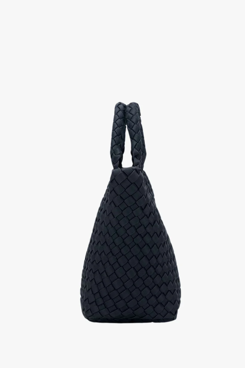 Reeva Black Woven Mini Bag - Image 3