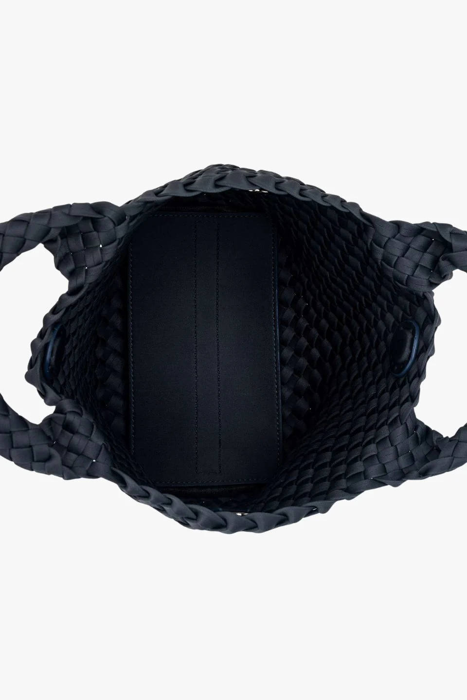 Reeva Black Woven Mini Bag - Image 4
