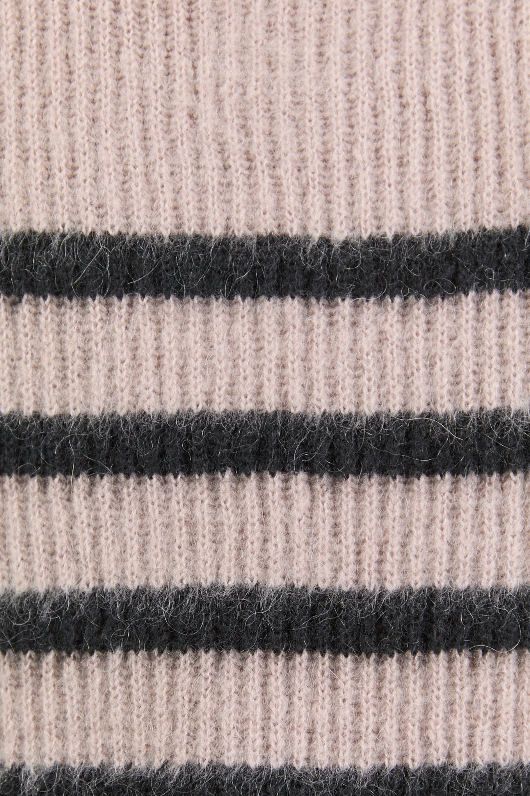 Routine Mushroom Stripe LS Striped Fluffy Knit Jumper - Image 7
