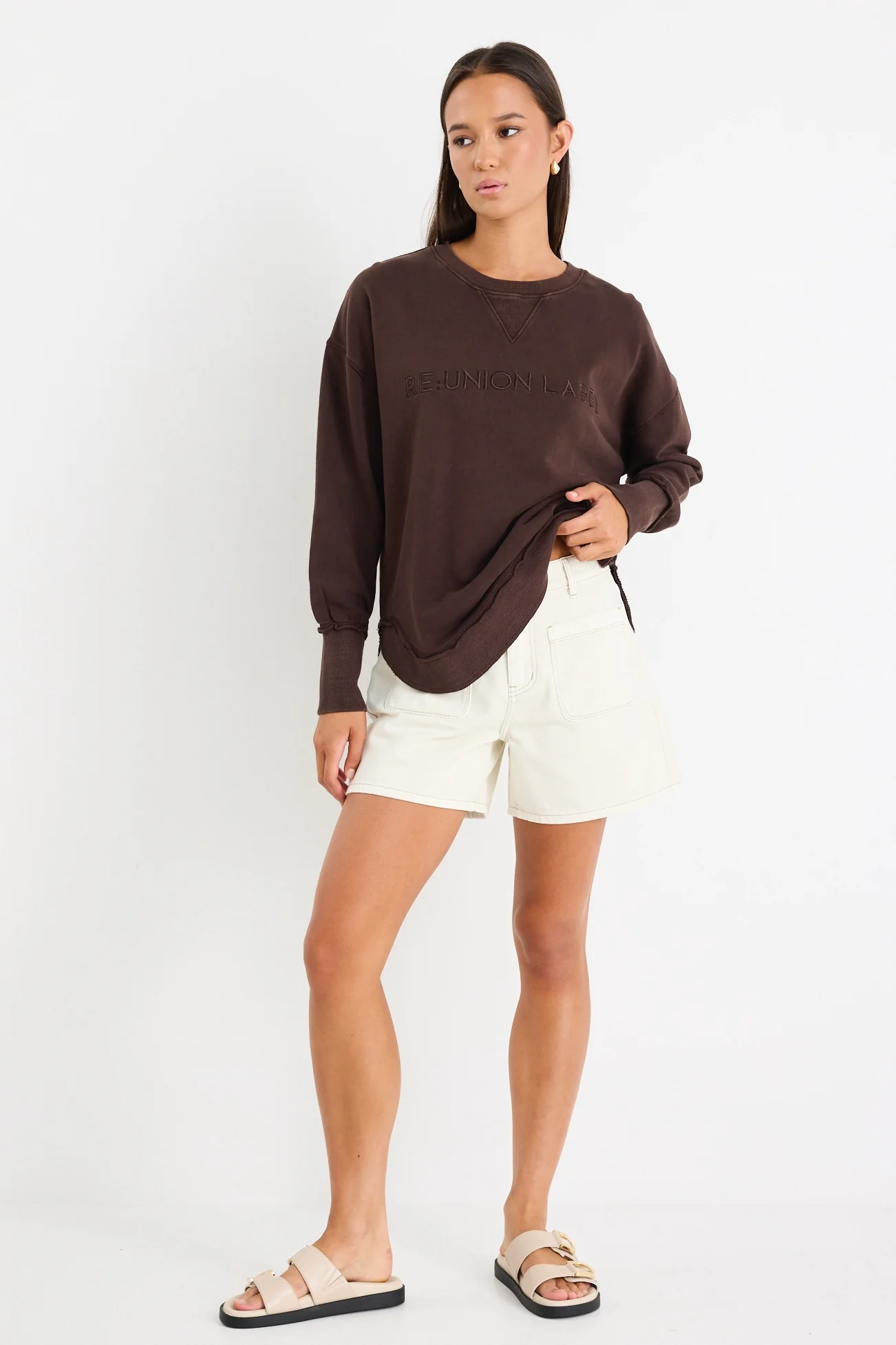 Scribe Chocolate Re:Union Sweatshirt - Image 2