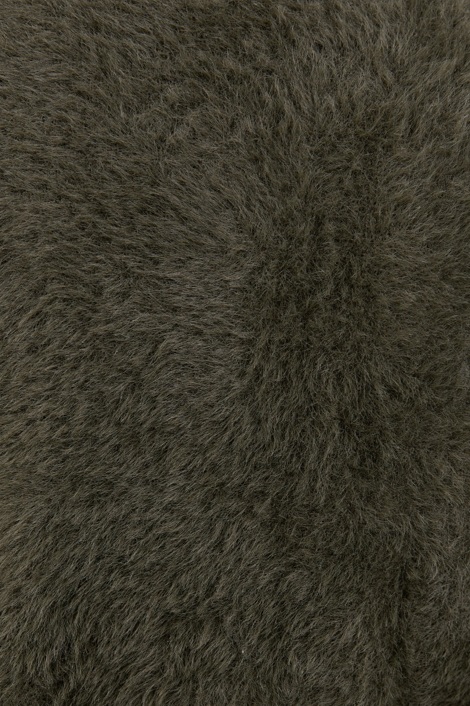 Sequel Khaki Fluffy Knit LS Cardigan - Image 7