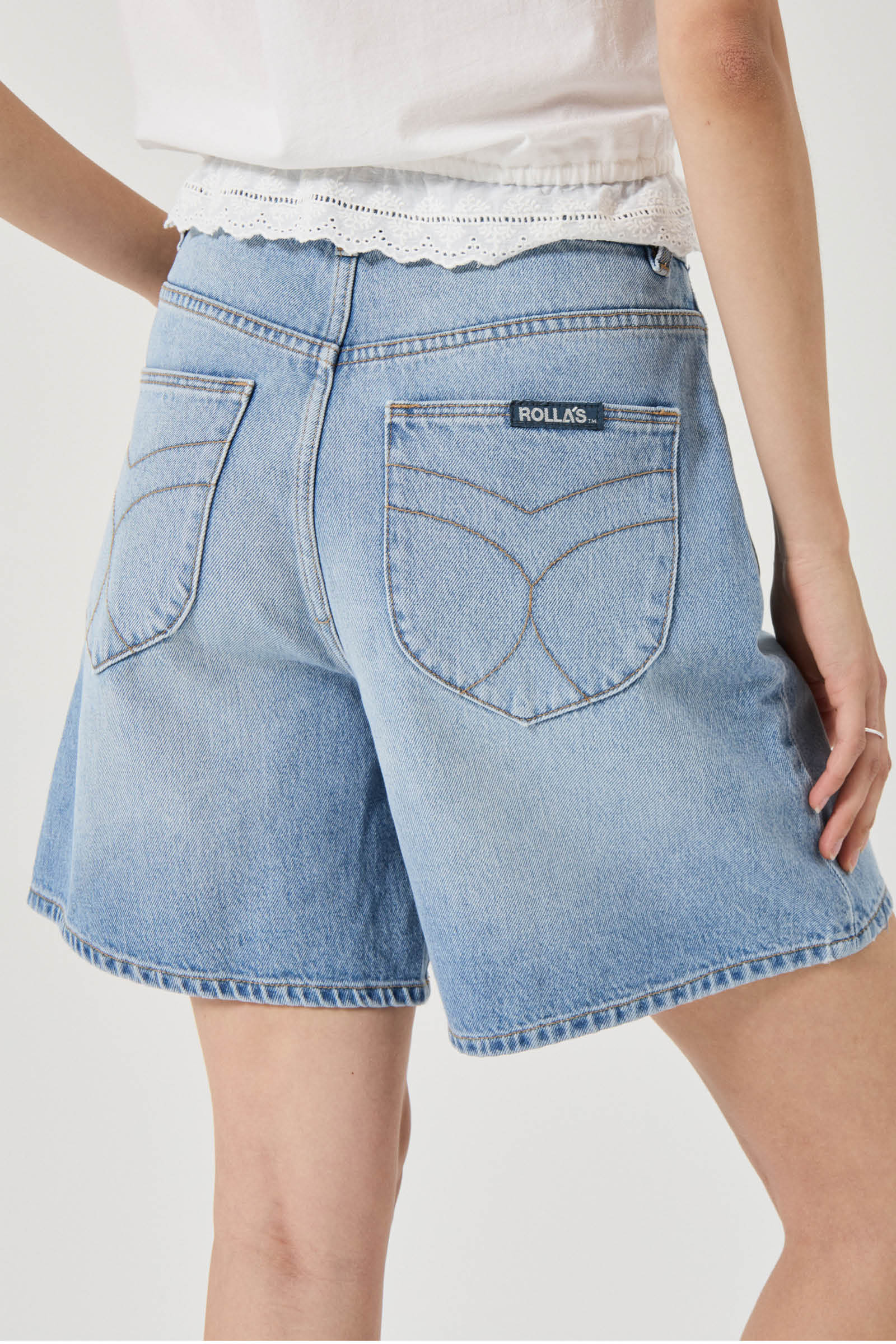 Super Mirage High Lennon Blue Short - Image 5