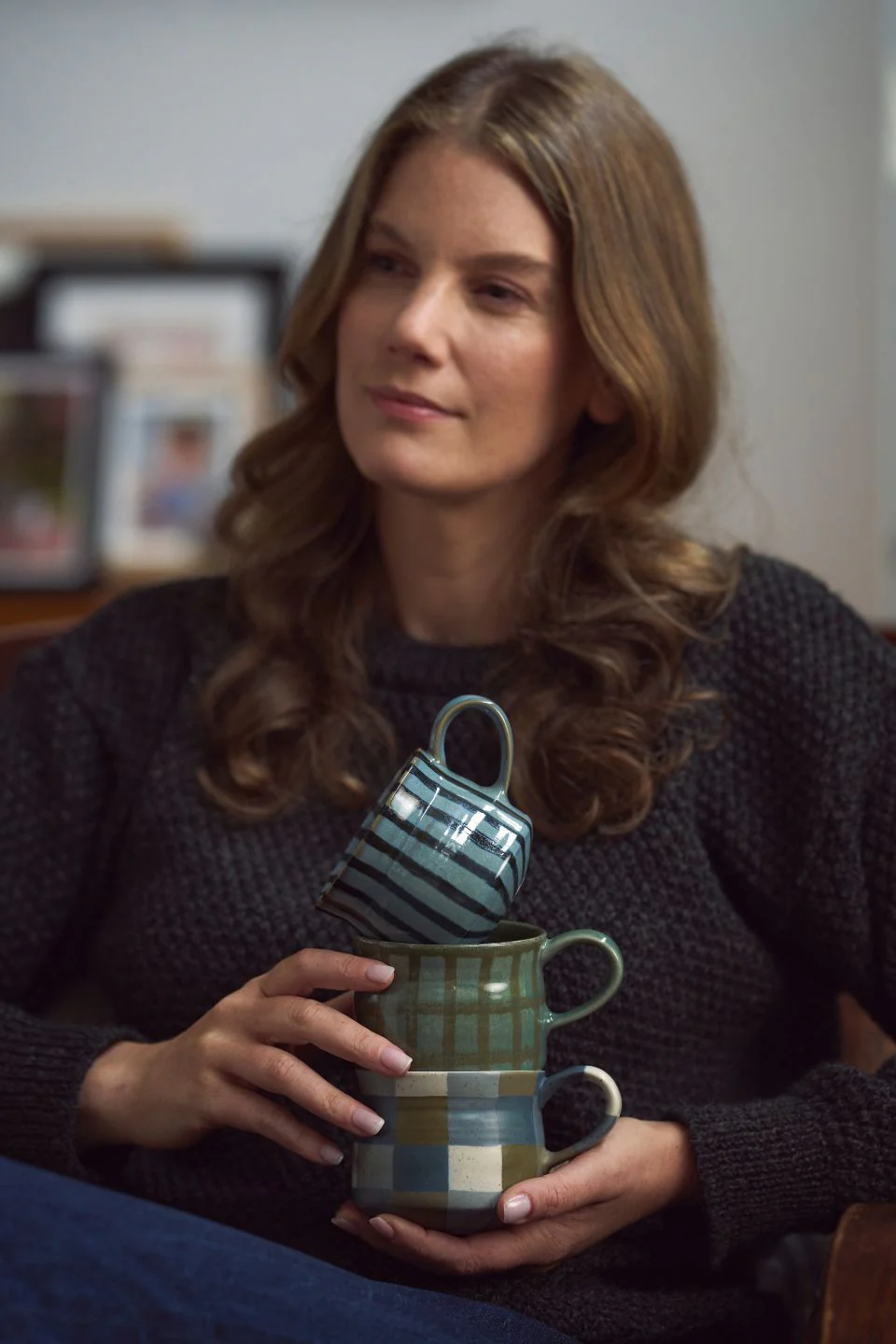 Tapestry Jude Blue Stripe Mug - Image 3