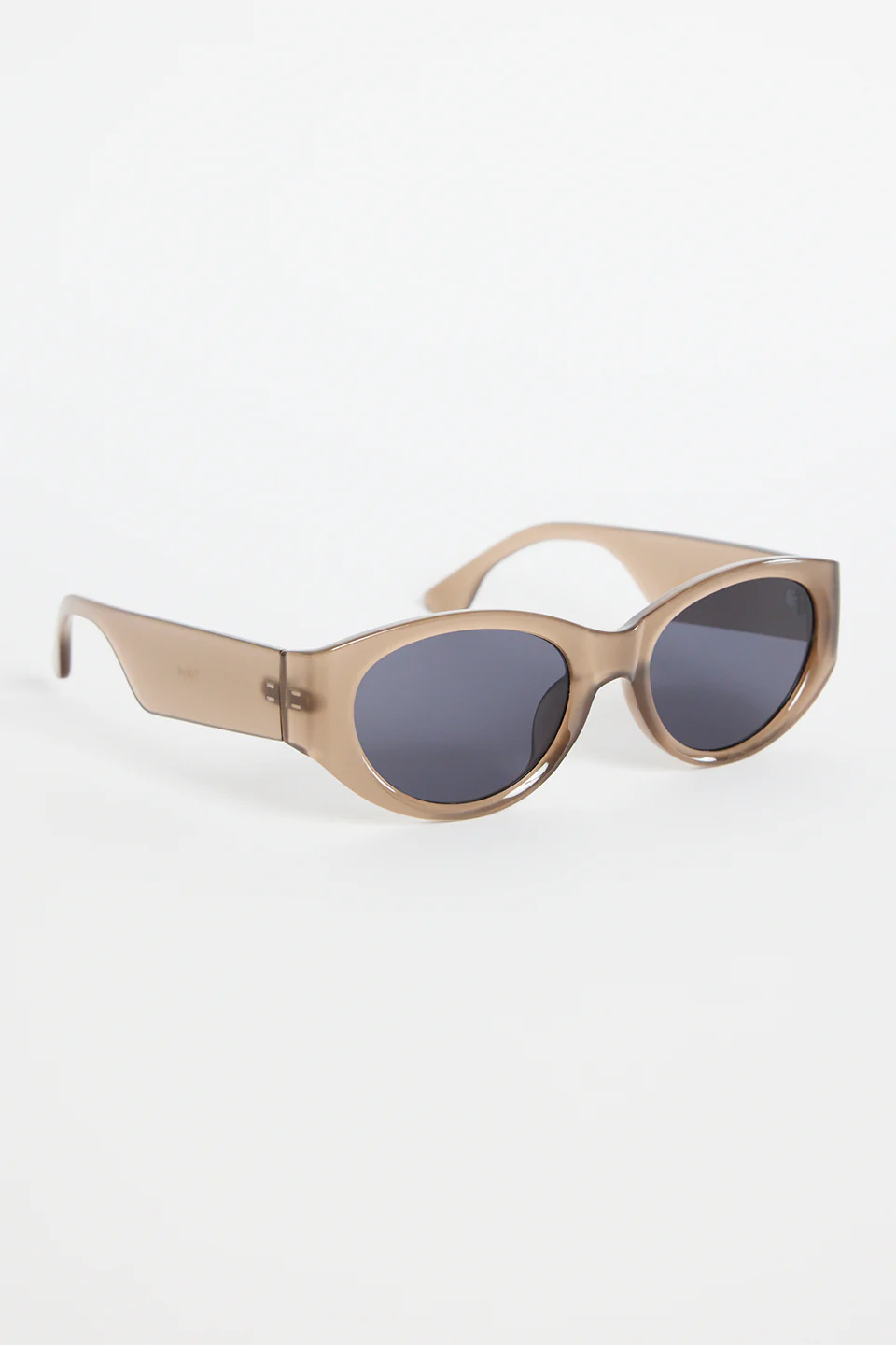 Tokyo Espresso Oval Sunglasses - Image 3