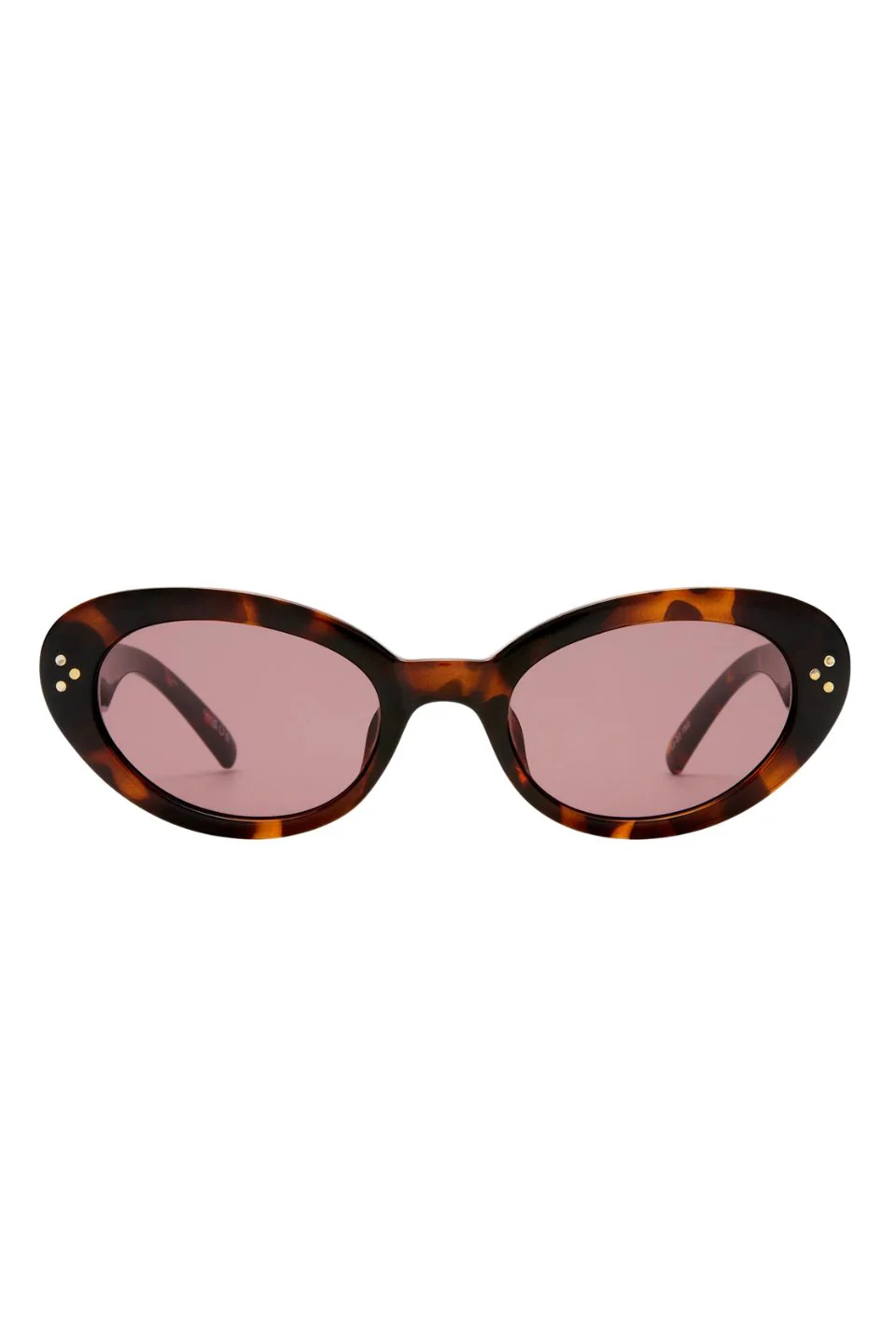 Tootsie Tort Smokey Lens Round Cat Eye Sunglasses