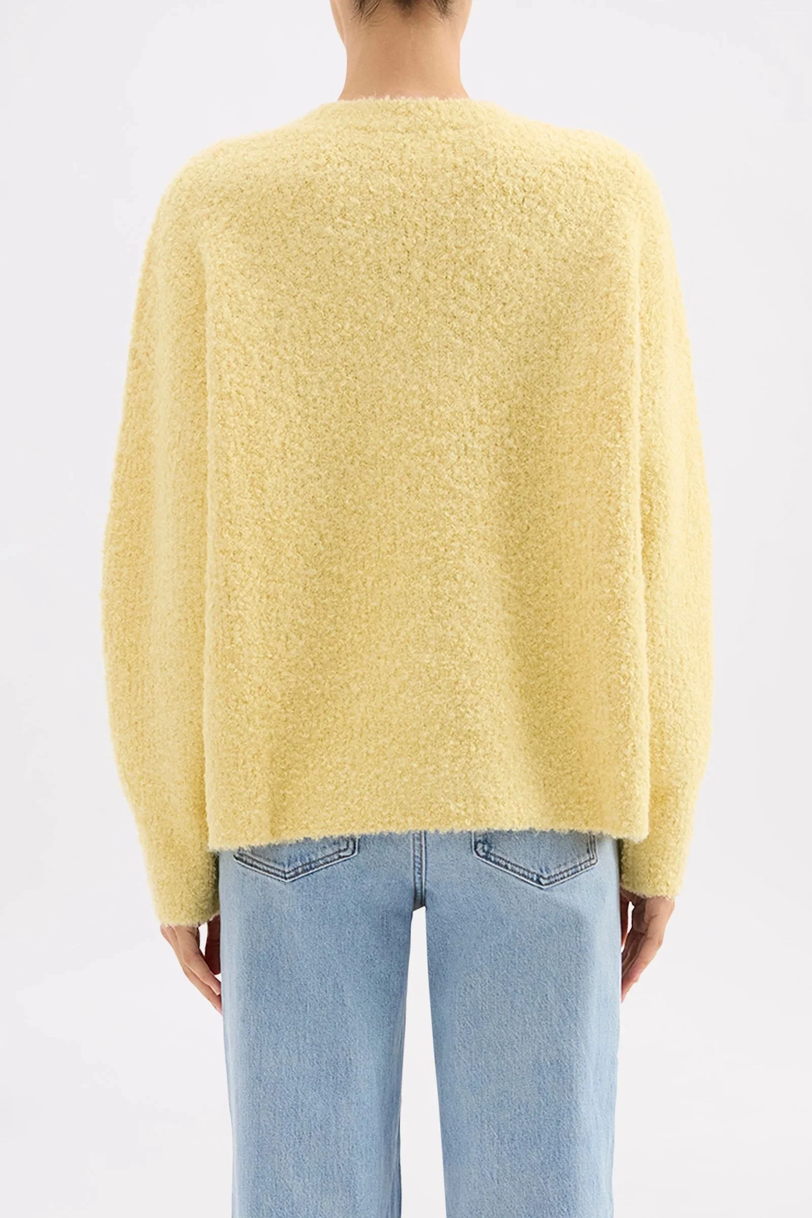 Torin Buttermilk Wool Crew Knit - Image 5
