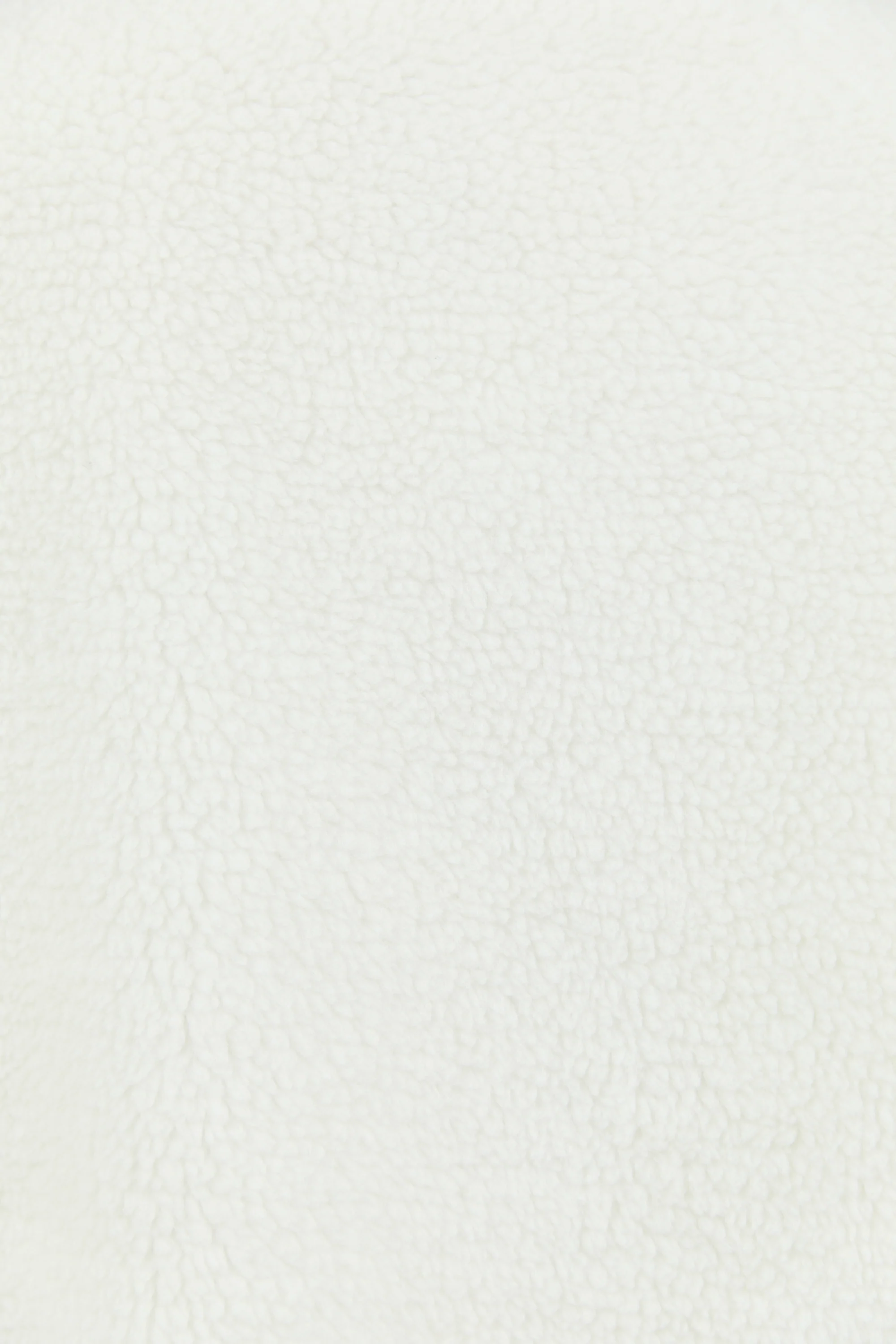 Untold Cream Contrast Detail Quarter Zip Sherpa Sweatshirt - Image 7