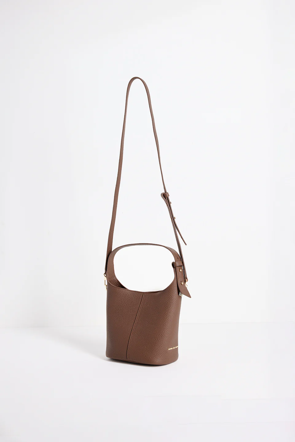 Valencia Brown Leather Multi Strap Mini Tote Bag - Image 2