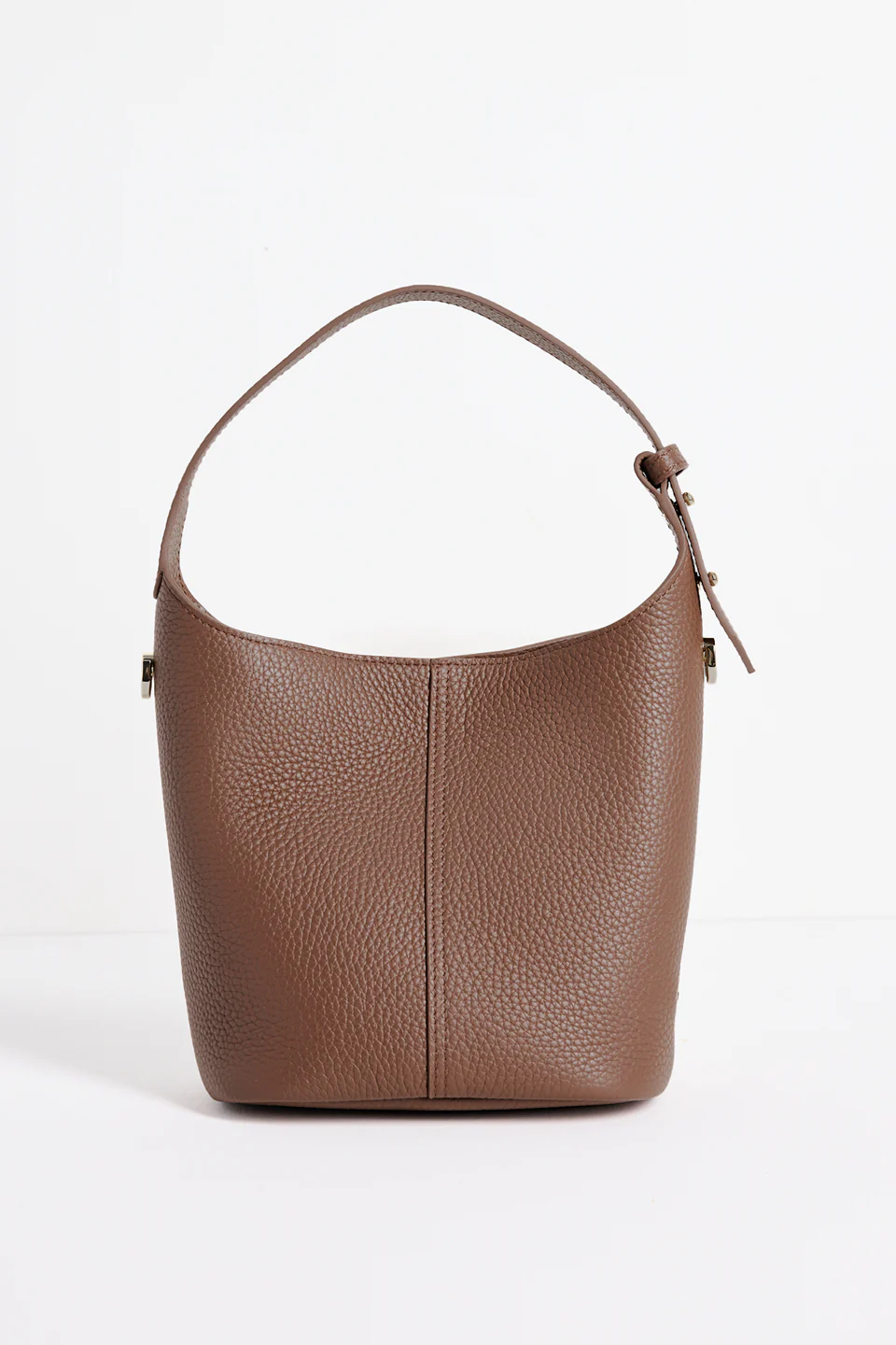 Valencia Brown Leather Multi Strap Mini Tote Bag - Image 3