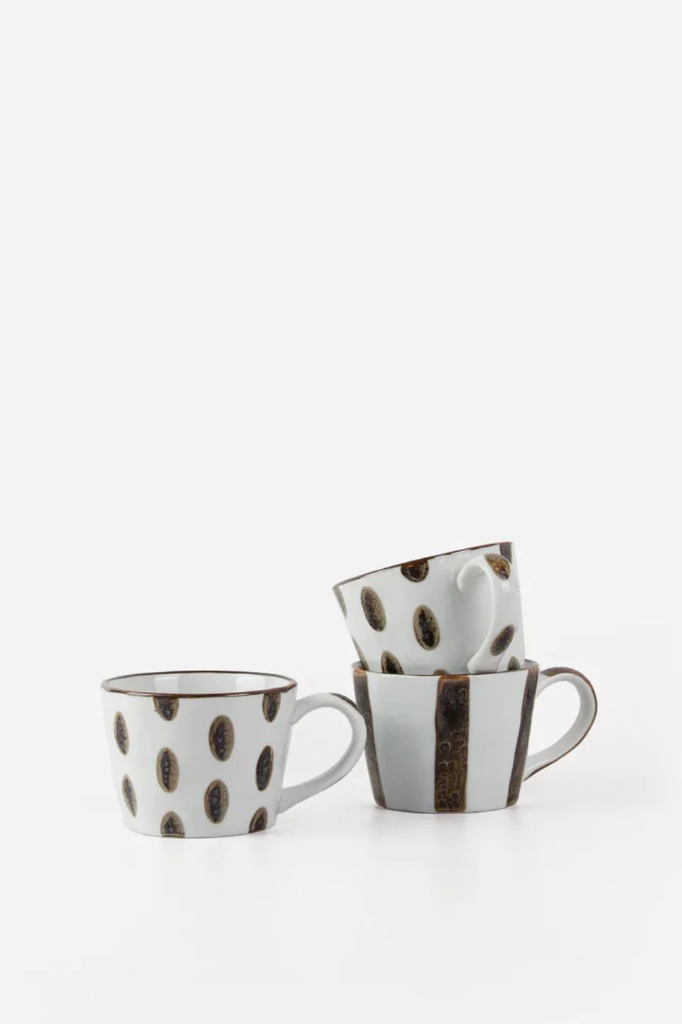 Zanzibar Striped Black and White Mug - Image 3