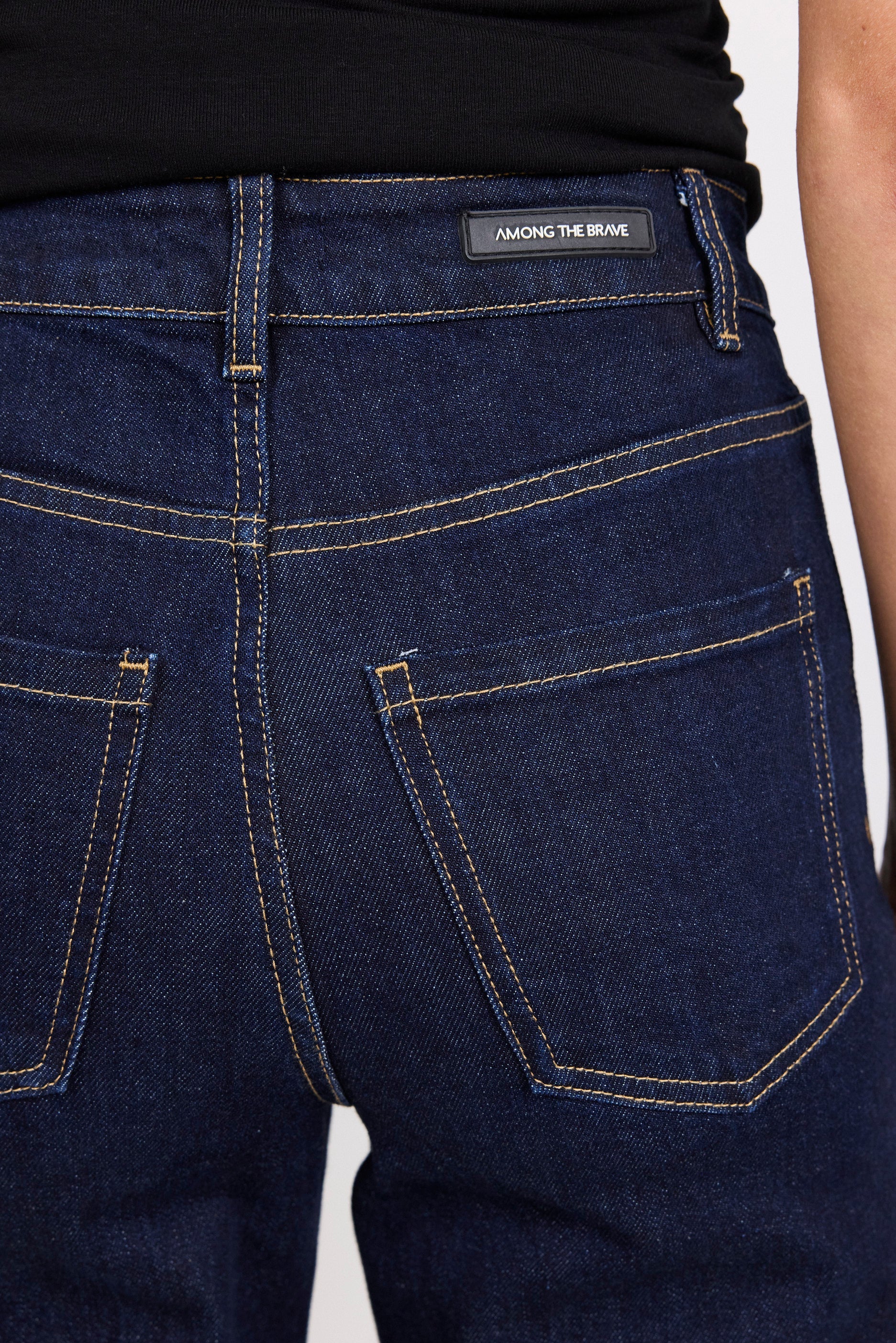 Zoey Indigo High Rise Wide Leg Pocket Jean - Image 8
